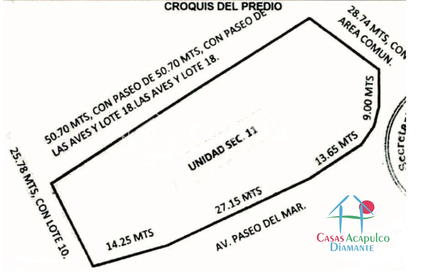 Terreno Real Diamante Lote 11 - Plano 1 Terreno Real Diamante Lote 11 - Plano 1